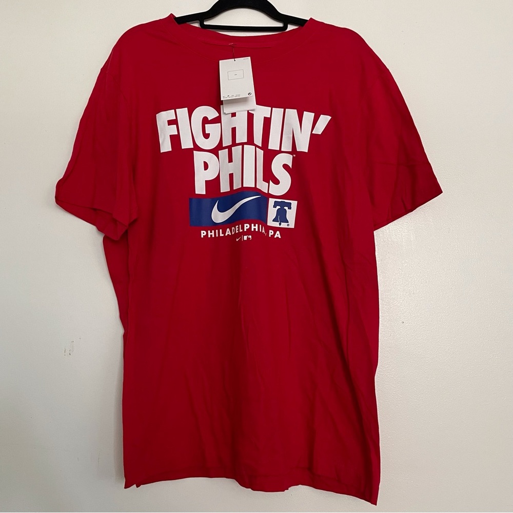 Men’s Nike Philadelphia Phillies T-Shirt Red Size XL